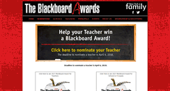 Desktop Screenshot of blackboardawards.com